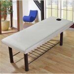 Drap housse de massage tempsa - 190x70cm - gris - polyester Drap housse de massage tempsa - 190x70cm - gris - polyester