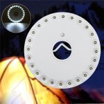 Neufu lampe de camping tente 24 led �clairage appoint de ext�rieur � piles
