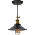 Neufu lustre vintage industriel plafonnier mtal cuisine maison clairage 400mm