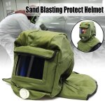 Neufu masque casque protection lentille sablage sableuse sable anti poussire vent