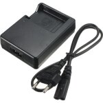 Nefu mh - 24 batterie chargeur pour nikon d3100 d3200 d5100 d5200 d5300 d5500 noir