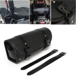 Neufu sacoche sac trousseau outils havresac motard similicuir pour harley davidson