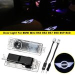 Neufu voiture porte led �clairage entr�e laser projecteur courtoisie bienvenue lampe ombre pour bmw mini ...