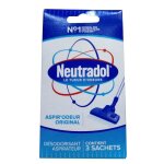 Neutradol aspir?odeur 3 sachets - destructeur dodeurs Neutradol aspir?odeur 3 sachets - destructeur dodeurs