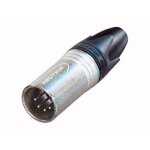 Connecteur audio - neutrik - nc5mxx - xlr 5 points mle - mtal - haute qualit