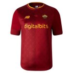 Maillot de football as roma home jersey - new balance - rouge - homme - manches courtes - respirant Maillot de football as roma home jersey - new balance - rouge - homme - manches courtes - respirant