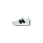 Basket new balance ws327 - femme - gris / noir - tige en daim nylon et matires synthtiques