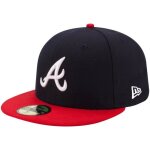 Casquette - new era - 59fifty - atlanta braves - marine - blanc - homme Casquette - new era - 59fifty - atlanta braves - marine - blanc - homme