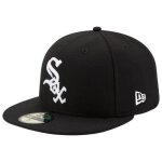 Casquette - new era - 59fifty - authentic on - field - chicago white sox - noir - homme
