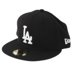 New era casquette - basic la dodgers noir / blanc