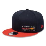 Casquette rb - new era - red bull racing - marine - taille m / l - visi�re plate ajustable