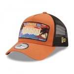 Casquette - new era - license plate trucker - taille unique - marron - style casual