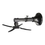 Support pour projecteur - newstar - beamer - w050 - noir - montable sur mur - 12 kg max