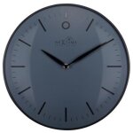 Horloge murale - nextime - glamour small - 30 cm - métal noir - design scandinave moderne Horloge murale - nextime - glamour small - 30 cm - métal noir - design scandinave moderne