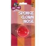 Nez clown rouge mousse taille unique