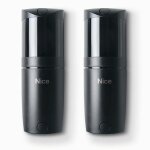 Accessoire de portail - nice - f210 - photocellules synchronis�es - orientables - coque anti - vandale ...
