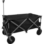 Niceey brouette de jardin - chariot pliable - chariot de camping robuste - transport jardin avec freins ...
