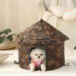 Niche pour chat exterieur isolee hiver - chenil chien chauffante isole grotte abri petit etanche chats ...