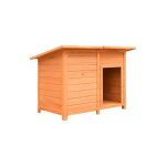 Niche pour chiens - bois de pin et de sapin - 120x77x86 cm - grand chien - extrieur - solide