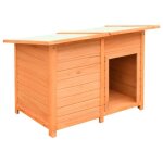 Niche pour chiens - mothinessto - 120x77x86 cm - bois de pin et sapin massif - résistant à leau - extérieur ... Niche pour chiens - mothinessto - 120x77x86 cm - bois de pin et sapin massif - résistant à leau - extérieur ...