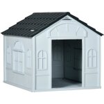 Pawhut - niche pour chien - pp - 65x75. 7x63cm - gris Pawhut - niche pour chien - pp - 65x75. 7x63cm - gris
