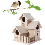 Nichoir maison en bois véritable volière mangeoire à oiseaux cage oiseau grand fort sécurité 20. 5x15. ... Nichoir maison en bois véritable volière mangeoire à oiseaux cage oiseau grand fort sécurité 20. 5x15. ...