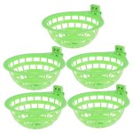 Nid de canari en plastique - nid doiseau en plastique cage  suspendre creuse oeufs outil dclosion pan ...