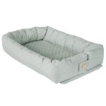 Nid dange 3 - en - 1 - roba - lit de voyage tour de lit ou matelas � langer - vert givr�