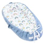Nid denfant avec poigne 90x50 cm - babynest set reducteur de lit bebe nouveau - n avec housse amovible ...