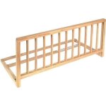 Nidalys - barrire de lit bois naturel 90 cm - norme bs