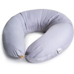 Niimo coussin de grossesse et dallaitement xxl - housse de coussin maternité 100% coton gris Niimo coussin de grossesse et dallaitement xxl - housse de coussin maternité 100% coton gris