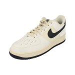 Baskets homme nike air force 1 07 nn en cuir blanc - lacets - plat