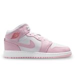 Nike air jordan 1 mid (gs) chaussures pour enfant blanc dq8423 - 608 Nike air jordan 1 mid (gs) chaussures pour enfant blanc dq8423 - 608