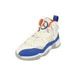 Baskets - nike - air jordan jumpman two trey gs - blanc - bleu - respirant