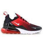 Chaussures - nike - air max 270 - rouge - lacets - talon plat Chaussures - nike - air max 270 - rouge - lacets - talon plat