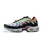 Nike air max plus txt tn baskets chaussures entranement course smiley noir et blanc