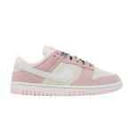Basket dunk low lx - nike - rose - textile - lacets - mixte