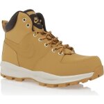 Nike baskets manoa leather - homme - jaune moutarde et marron fonc