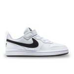 Chaussures pour enfant - nike - court borough low recraft - blanc - lacets - plat