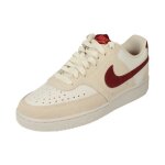 Baskets nike court vision lo femme fq7628 - blanc - lacets - plat