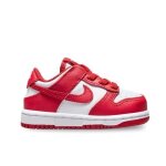 Nike dunk low chaussures pour bb et petit enfant rouge fb9107 - 119