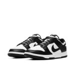 Nike sb dunk low pro qs sneaker pour homme et femme noir blanc or