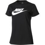 T - shirt - nike - nsw essntl icon futura - femme - noir - manches courtes - coton
