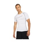 T - shirt - nike - pro drifit - blanc - coupe ajustée - manches courtes T - shirt - nike - pro drifit - blanc - coupe ajustée - manches courtes