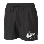 Nike short de bain logo lap - homme - noir