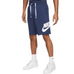 Short pour homme club alumni nike - bleu dx0502 - 410 - polyester - regular