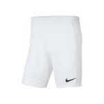 Short - nike - jr park iii knit - enfant - polyester - regular - blanc