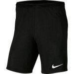 Short de football - nike - jr park iii knit - respirant - enfant gar�on - noir