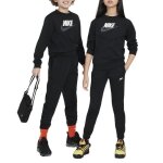 Survtement enfant - nike - fd3090 - 010 - poly noir - manches longues - respirant
