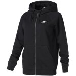 Sweat zipp nike nsw essentiel hoodie fz flc - femme - noir